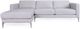 Decor-Rest® Furniture LTD 3795 White 2 Piece Left-Arm Facing Sectional and Chaise-1