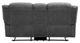 Homelegance® Brennen Charcoal Double Reclining Loveseat-3