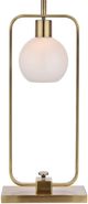 Harp & Finial® Crosby Antique Brass Table Lamp-0