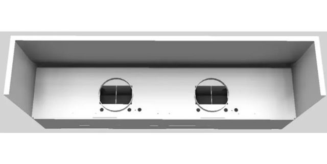 Vent-A-Hood® 60" White Wall Mounted Range Hood-2