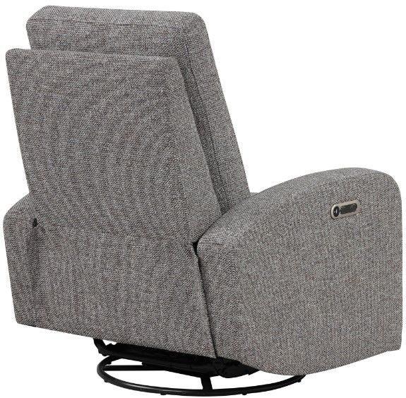Parker House® Thriller Natural Beauty Gray Power Swivel Glider Recliner-4