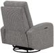 Parker House® Thriller Natural Beauty Gray Power Swivel Glider Recliner-4