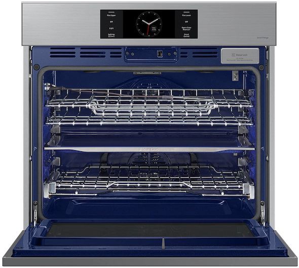 Samsung Bespoke 30" Stainless Steel Single Electric Wall Oven-3