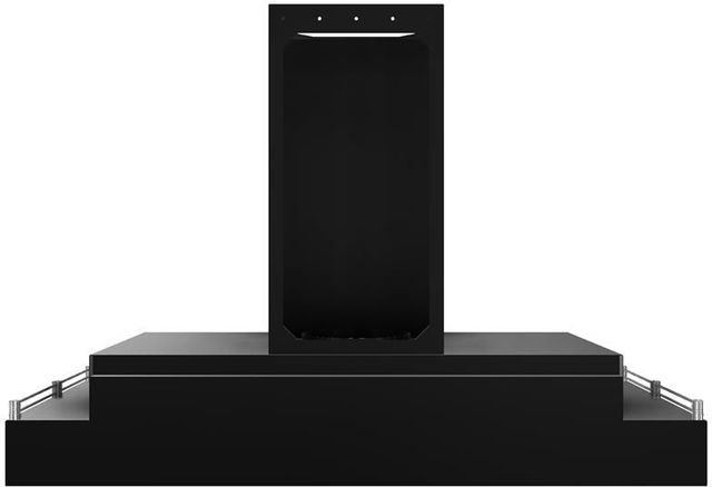 Vent-A-Hood® 48" Black Contemporary Wall Mount Range Hood-2