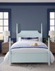 Vaughan-Bassett Tide & Timber Blue Maple California King Pencil Poster Bed-1