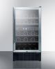 Summit® 18" Stainless Steel Wine Cooler-2