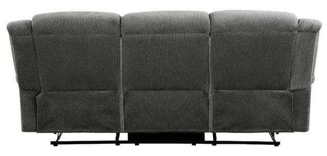 Homelegance® Brennen Charcoal Double Reclining Sofa-3