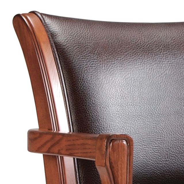 HH2 Home Park View Medium brown Oak Office/Game Chair-1