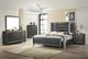 Elements International Moonstone Copper Grey Queen Bed-3