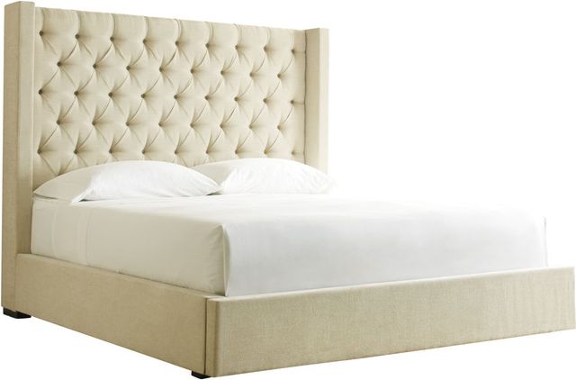 Signature Design by Ashley® Norrister Beige Queen Upholstered Storage Bed-0