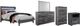 Signature Design by Ashley® Baystorm 5-Piece Gray Queen Panel Bed Set-0
