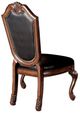 ACME Furniture Chateau De Ville 2-Piece Black/Cherry Dining Side Chair Set-3