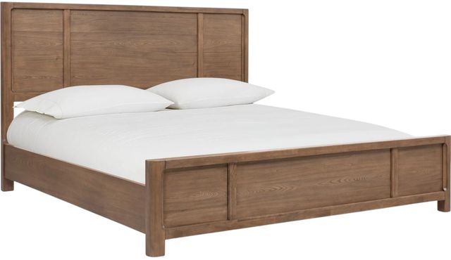 Modus Furniture Morris Claystone California King Panel Bed-0