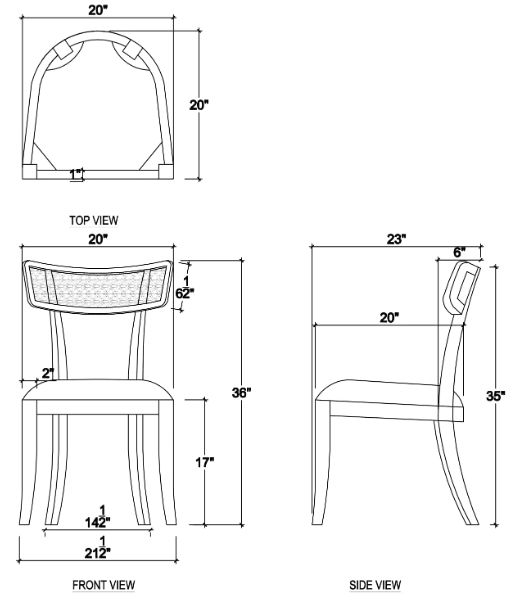 Bramble Customizable Beatrice Dining Side Chair-2