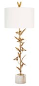 Regina Andrew Trillium Brass Buffet Lamp-0