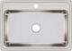 Elkay Lustertone® Classic Lustrous Satin 31" x 22" x 7-5/8" 1-Hole Single Bowl Drop-In Sink-1