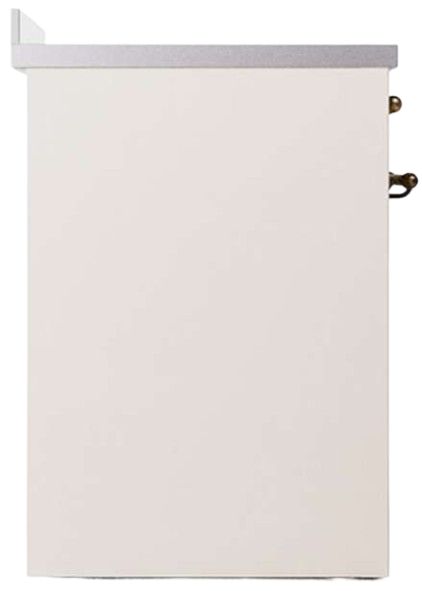 Ilve® Nostalgie II Series 30" Antique White Pro Style Induction Range-3