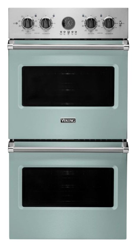 Viking® 5 Series 27" Splash Double Electric Premiere Wall Oven-0