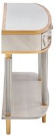 Michael Amini® St. Charles Dove Gray Console Table-1
