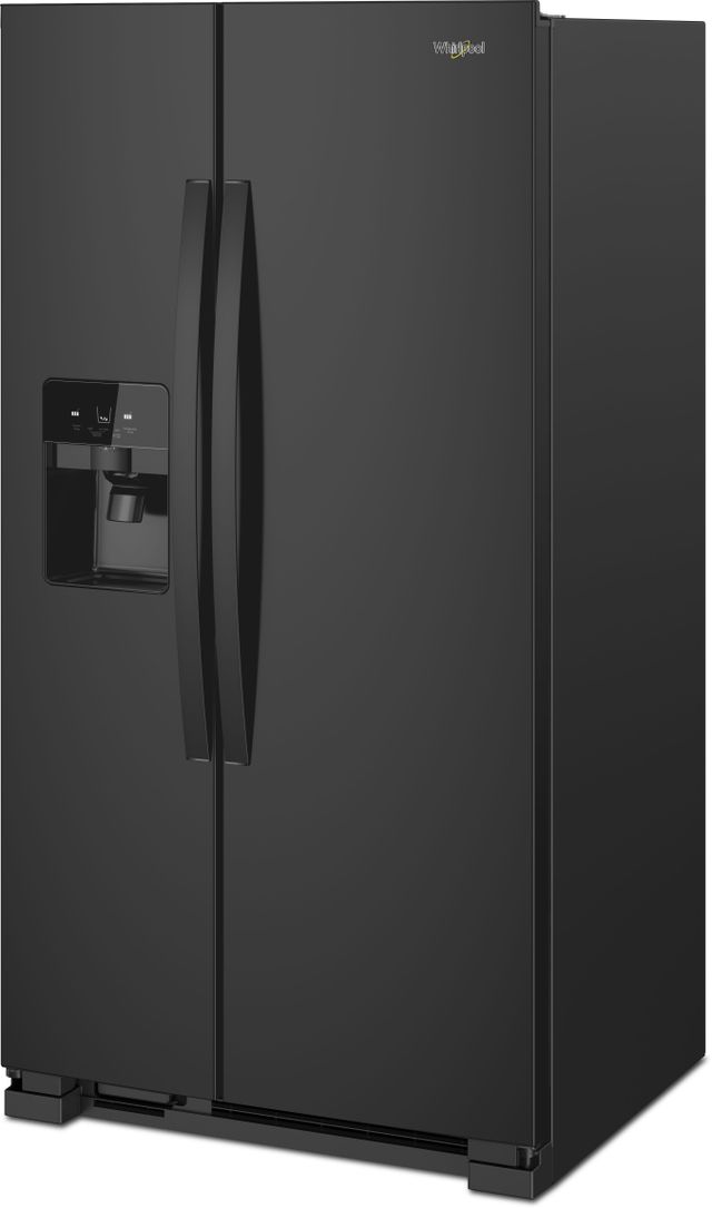 Whirlpool® 36 in. 24.5 Cu. Ft. Side-by-Side Refrigerator-Black-3