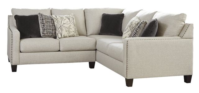 Signature Design by Ashley® Hallenberg 2-Piece Fog Living Room Seating Set-1