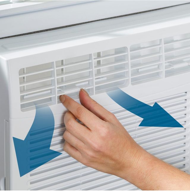 GE® 5,000 BTU White Window Mount Air Conditioner-3