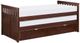 Homelegance® Rowe Dark Cherry Youth Twin/Twin Bed with Twin Trundle-0