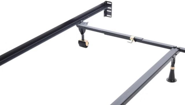 Home By Hollywood Clamp Style Carbon Steel Twin/Full/Queen/California King/Eastern King Bed Frame with Center Support-4