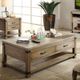 Riverside Furniture Bay Cliff Brown Rectangular Coffee Table-1