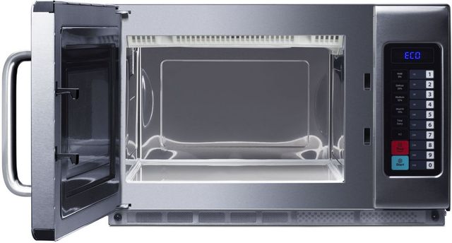 Summit Commercial® 1.2 Cu. Ft. Stainless Steel Commercial Countertop Microwave-3