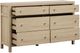Magnussen Home® Merrifield Sandstone Beige Double Drawer Dresser-1