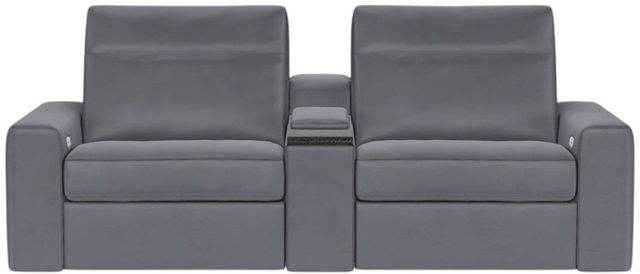 American Leather® Customizable Telluride 3-Piece Leather Power Reclining Sectional-1