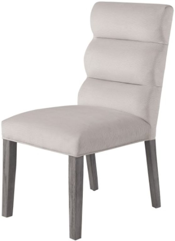 Coaster® Carla 2-Piece Stone Upholstered Dining Side Chair Set-2