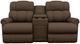 La-Z-Boy® Pinnacle Espresso Manual Wall Reclining Loveseat with Console-1