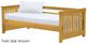 Crate Designs™ Furniture Classic Twin XL Shaker Day Bed-0