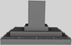 Vent-A-Hood® 54" Gunsmoke Contemporary Island Range Hood-0