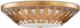 Currey & Company Floris New Gold Leaf Flush Mount Lighting-1