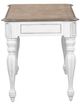 Liberty Furniture Magnolia Manor Antique White/Weathered Brown Lift Top Writing Desk-4