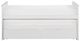 Homelegance® Galen White Youth Twin/Twin Storage Simple Bed-2