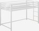 dhp furniture® Miles White Twin Youth Loft Bed-1
