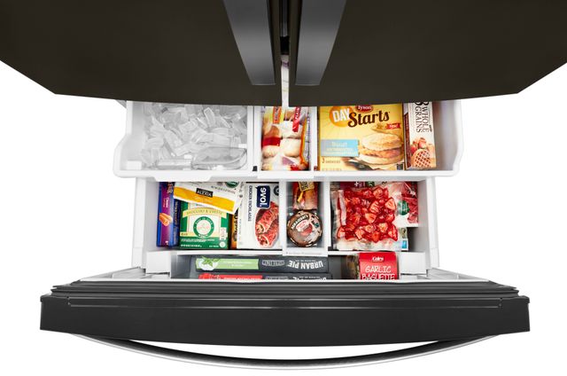 Whirlpool® 36 in. 26.8 Cu. Ft. Black Stainless Steel French Door Refrigerator-2