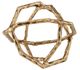 Signature Design by Ashley® Laddington 2-Piece Antique Brass Sculpture Set-1
