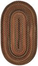 Capel Rugs Homecoming Chestnut Brown 4' x 6' Oval Rug-0