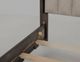 International Furniture Direct Mezquite Beige King Panel Bed-4