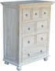 A & B Home Washed White Dresser-2