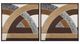 Bassett Mirror 2-Piece Neutral Geometry Framed Print Set-0