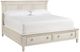 Universal Explore Home™ Summer Hill Cotton King Storage Panel Bed-0