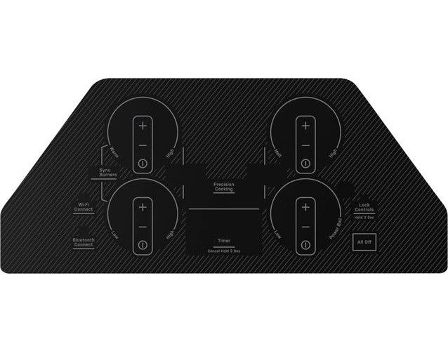 GE Profile™ 30" Black Electric Cooktop-3