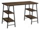 Monarch Specialties Inc. Brown Reclaimed Wood Computer Desk-0