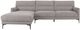 VIG Furniture Divani Casa Paraiso 2-Piece Gray Left-Arm Facing Sofa Sectional and Chaise-1